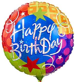 Birthday Balloon (Single) Smiley, Happy, Mylar, Balloon, Delivery, Philadelphia, Birthday Mylar, birthday balloon