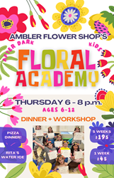 Kids Floral Academy - May 16th through June 13th 
